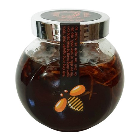cách uống đông trùng hạ thảo ngâm mật ong