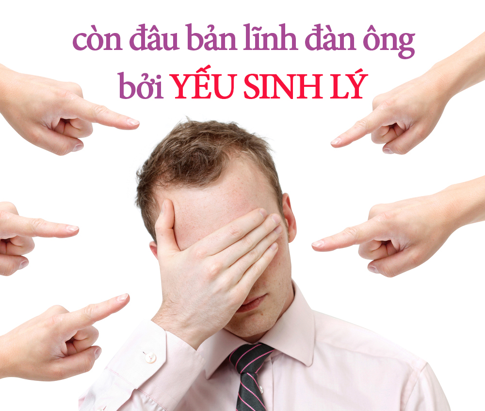 Yếu sinh lý gây ảnh hưởng đến tâm lý và sức khỏe sinh sản
